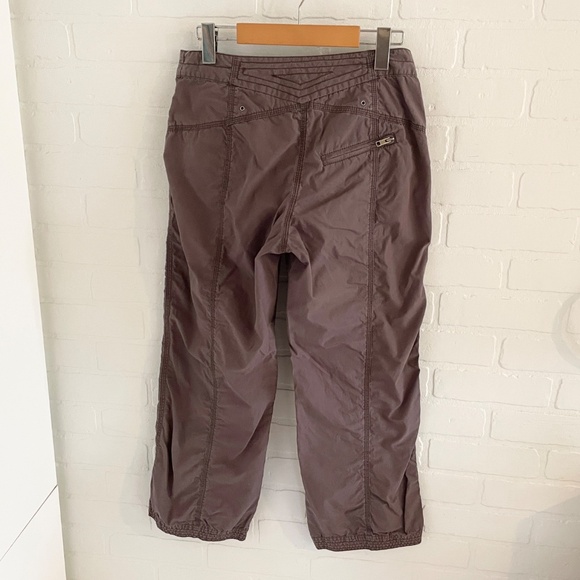 Vintage Anthropologie x Sandwich_ Y2K Cargo pants Brown Pockets 100% cotton 34 - Picture 7 of 13